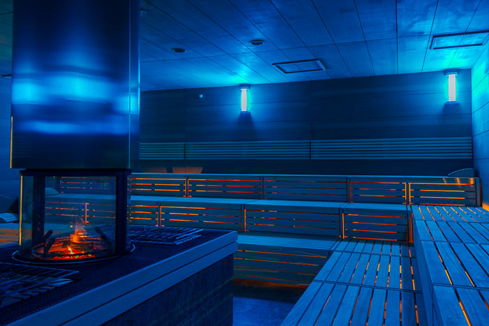 Finnische Sauna