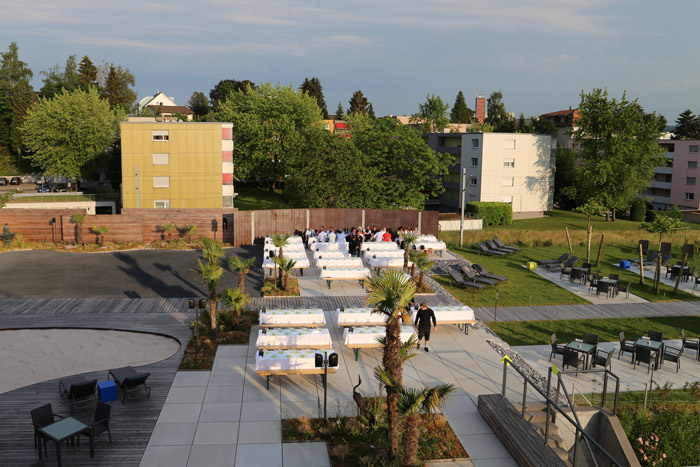 Gartenanlage Events