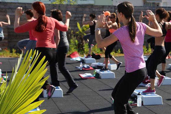 Bauch-Beine-Po-Aerobic