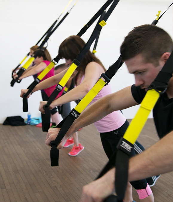 TRX-Liegestütze